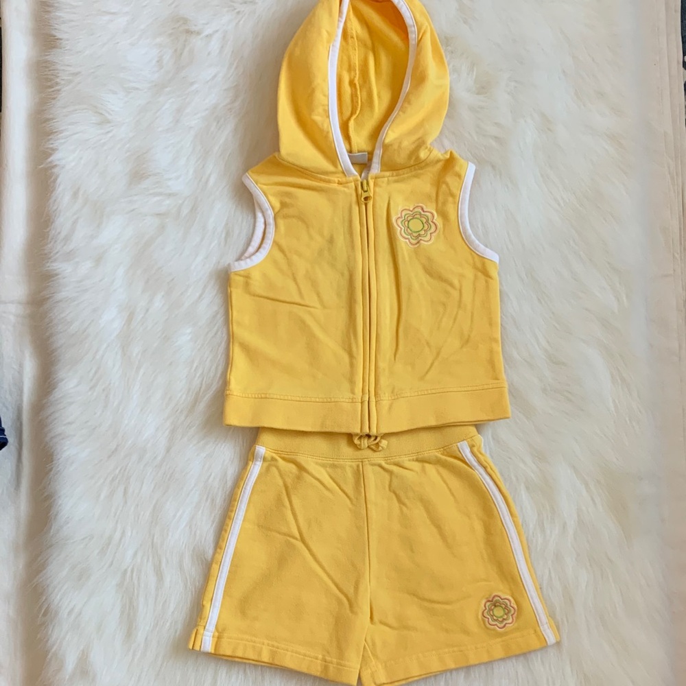 Athletic Works Yellow Kids Matching Set